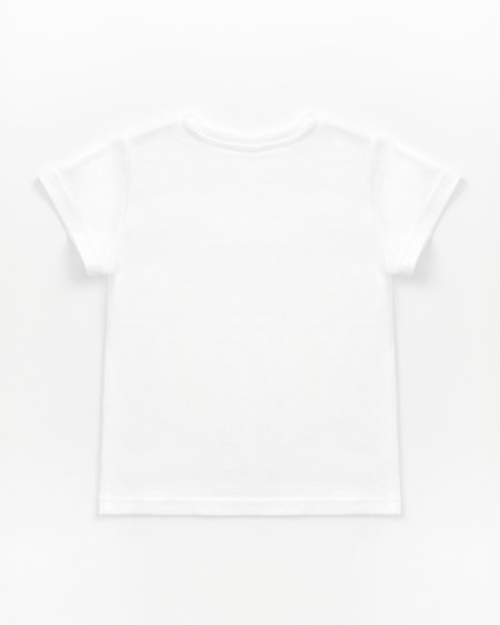 TGTHER T-SHIRT GIRLS WEISS PINK 4/5 JAHRE