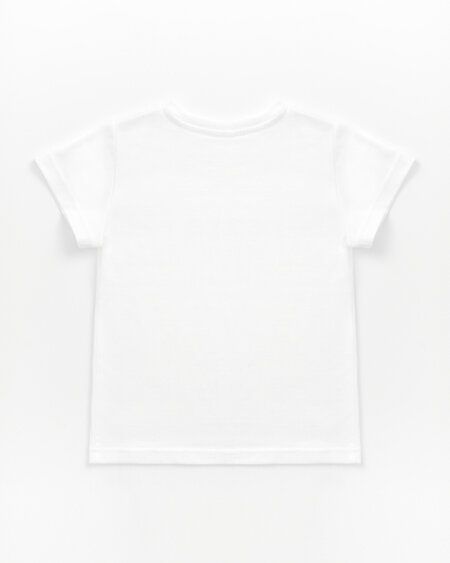 TGTHER T-SHIRT GIRLS WEISS PINK 6/7 JAHRE