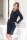 STILLKLEID SARI NAVY XS
