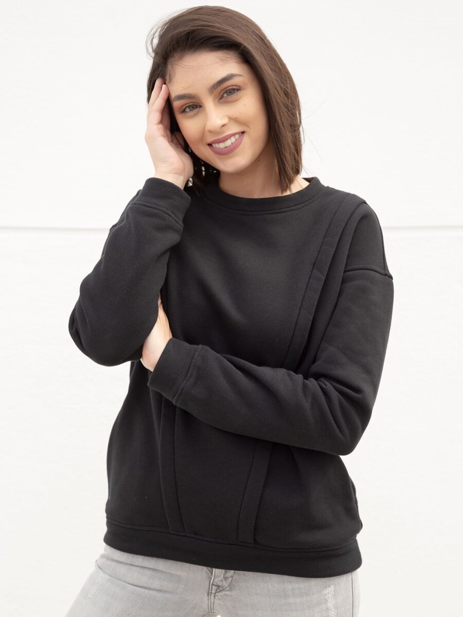 STILLPULLOVER ISSY SCHWARZ XS