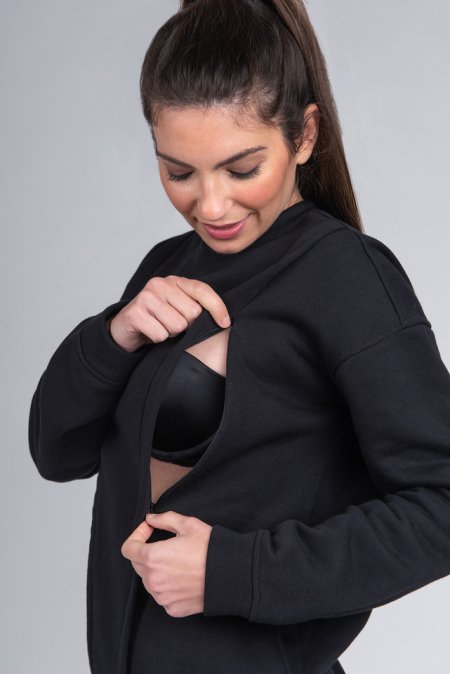 STILLPULLOVER ISSY SCHWARZ L