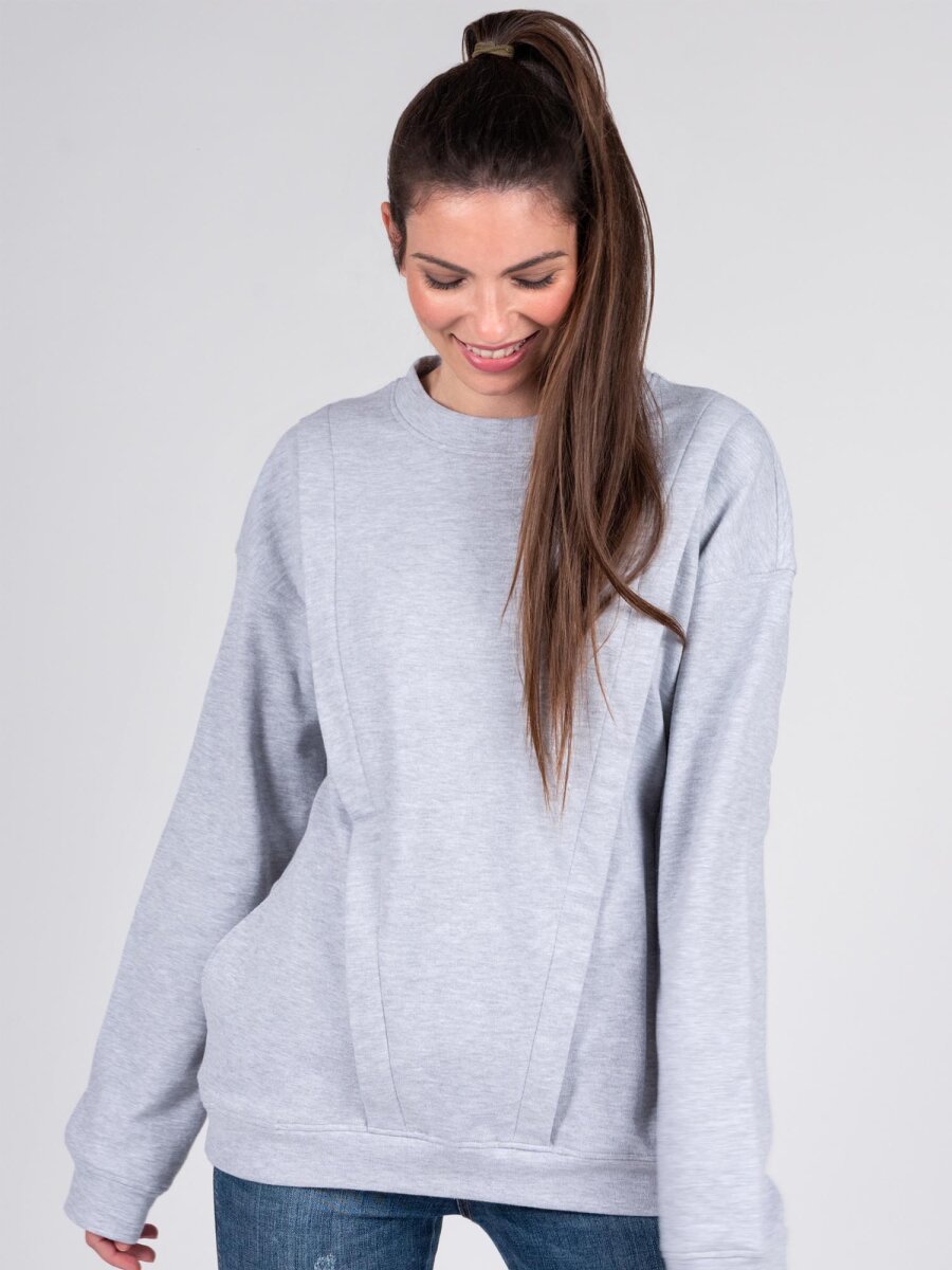 STILLPULLOVER ISSY GRAU XS