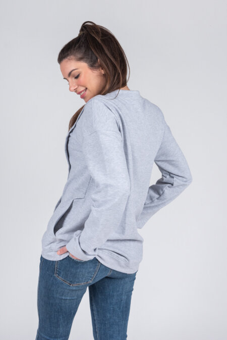 STILLPULLOVER ISSY GRAU XS