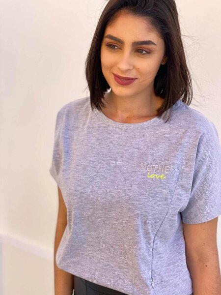STILLSHIRT MOTHER LOVE GRAU