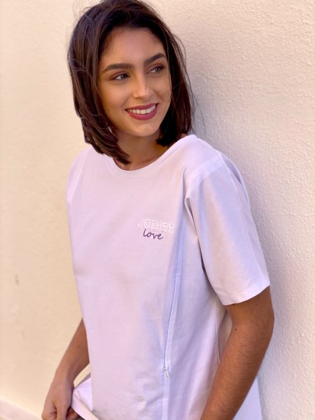 STILLSHIRT MOTHER LOVE WEISS M