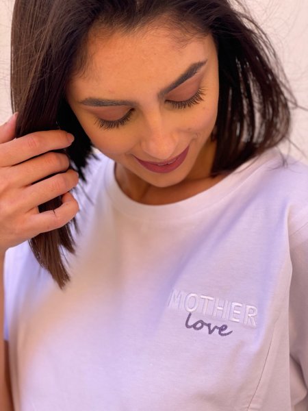STILLSHIRT MOTHER LOVE WEISS M