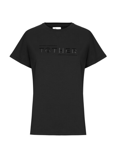 TGTHER T-SHIRT SCHWARZ LADY M