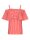 STILLBLUSE NOA ROT/WEISS XS