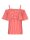 STILLBLUSE NOA ROT/WEISS L