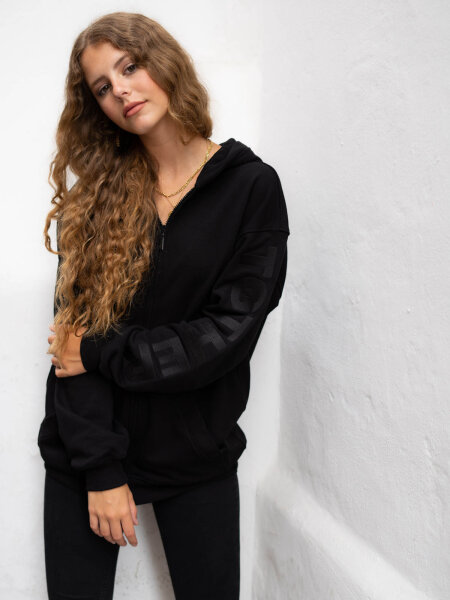 TGTHER ZIPPER SCHWARZ XL