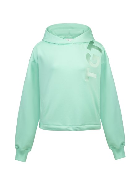 TGTHER CROPPED HOODIE PEPPERMINT XS