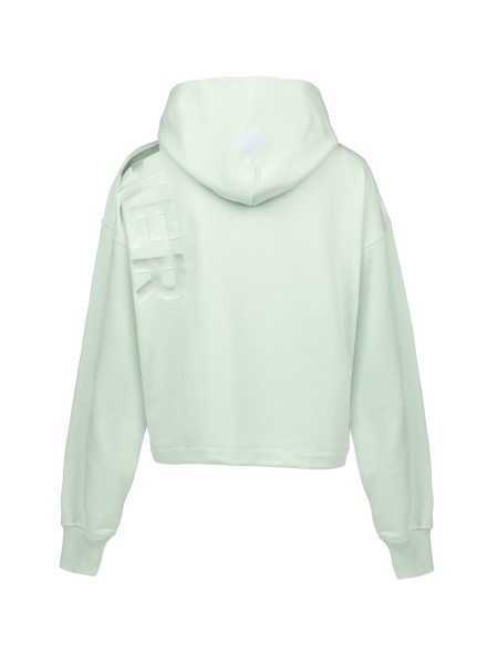 TGTHER CROPPED HOODIE DUSTY MINT S