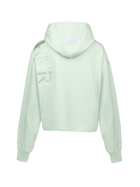 TGTHER CROPPED HOODIE DUSTY MINT L
