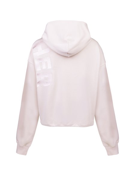 TGTHER CROPPED HOODIE POWDER L