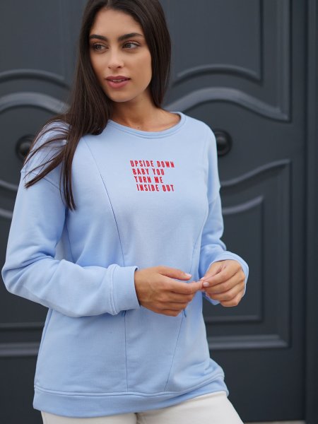 STILLPULLOVER MARI BLUE XL