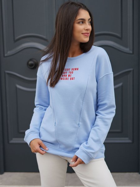 STILLPULLOVER MARI BLUE XL