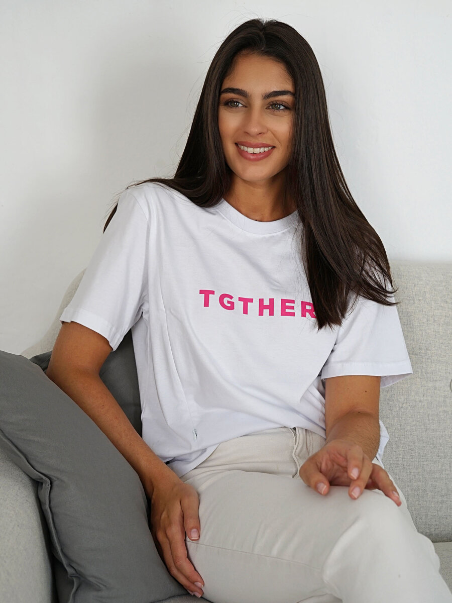 STILLSHIRT TGTHER WEISS PINK XS, 47,90 € 