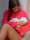 STILLPULLOVER TGTHER MIT KAPUZE KORALLE XS