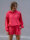 STILLPULLOVER TGTHER MIT KAPUZE KORALLE S