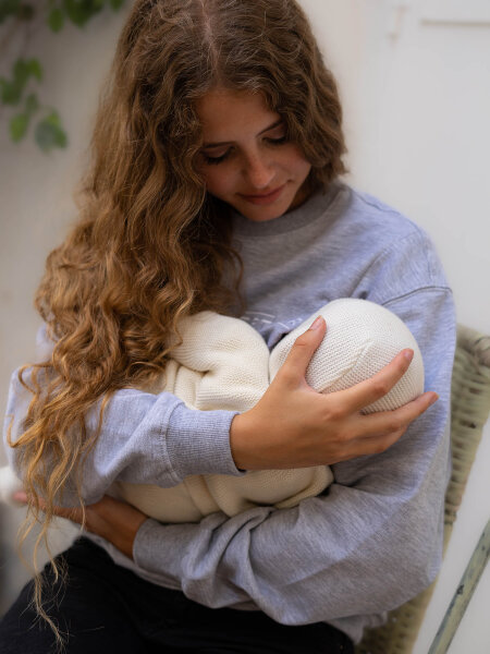 STILLPULLOVER TGTHER COSY GRAU M