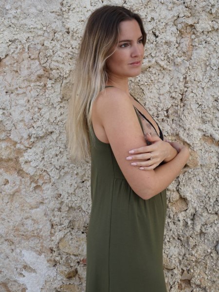 UNTERKLEID KHAKI - MIDI S