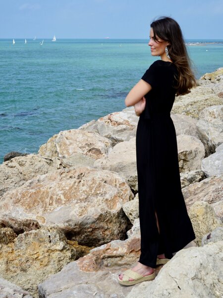 STILLKLEID SIENNA SCHWARZ L