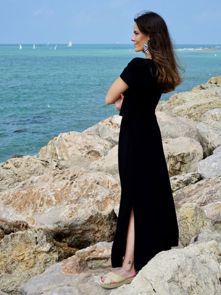 STILLKLEID SIENNA SCHWARZ L