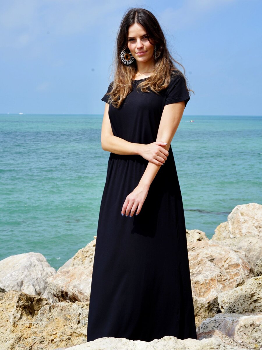 STILLKLEID SIENNA SCHWARZ XL