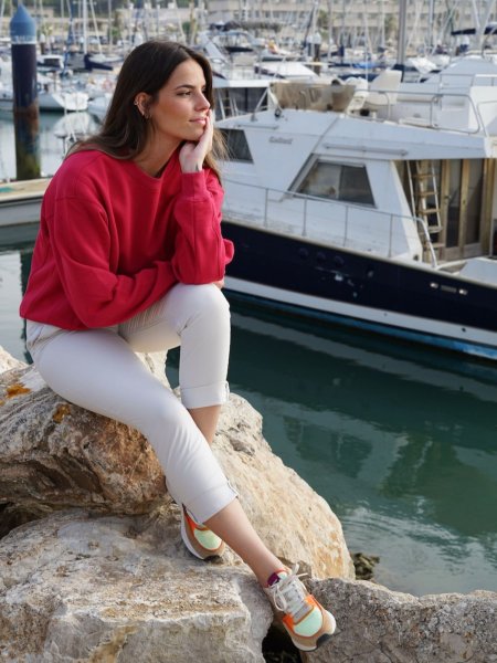 STILLPULLOVER LIA PINK
