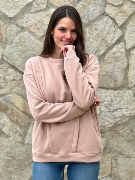 STILLPULLOVER ISSY BEIGE M