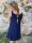 UNTERKLEID BLAU - MIDI XS